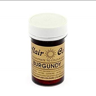 Picture of SUGARFLAIR EDIBLE BURGUNDY SPECTRAL PASTE 25G